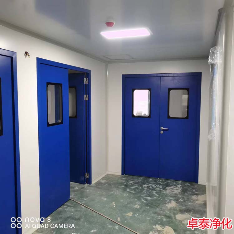 科學管理、精心施工卓泰凈化工程分享凈化車間裝修施工現場