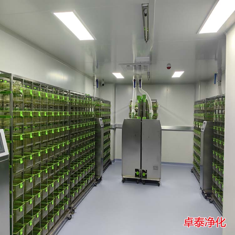 醫科院萬級無菌潔凈動物房裝修施工完成施工案例