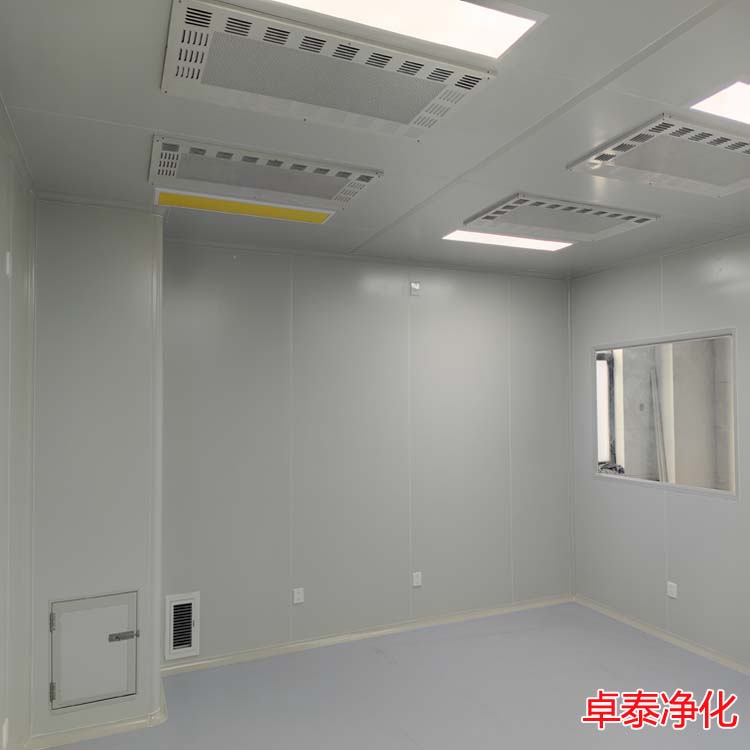 河北電子十萬(wàn)級(jí)潔凈廠房裝修施工廠家找卓泰凈化